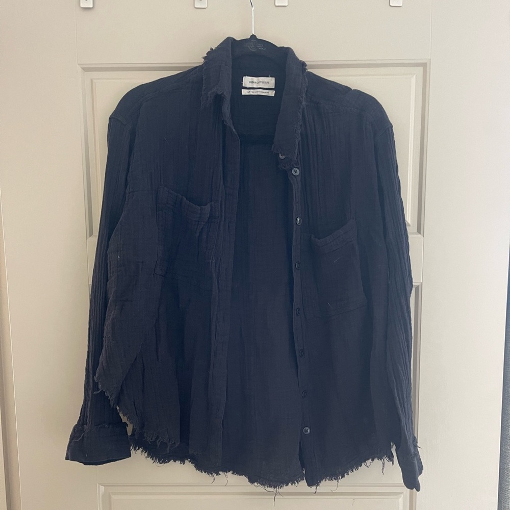 Urban Outfitters gauze button up top
